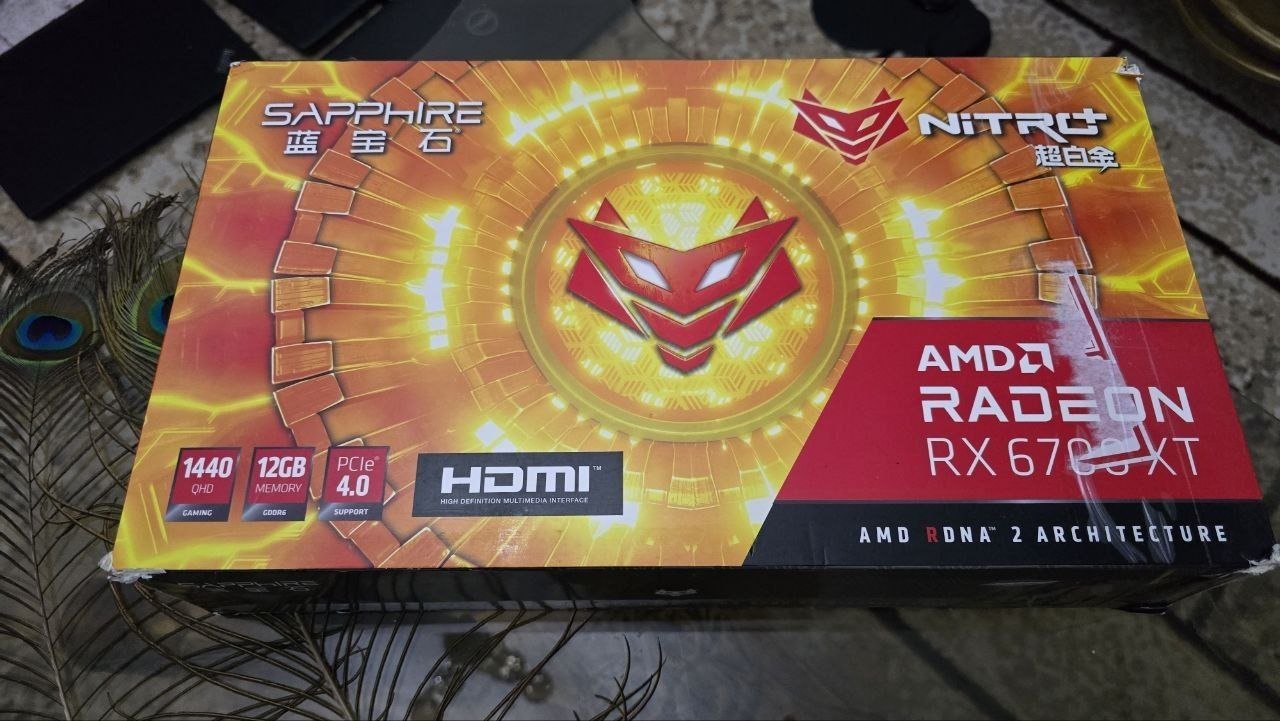 Sapphire nitro+ Rx 6700XT 12G