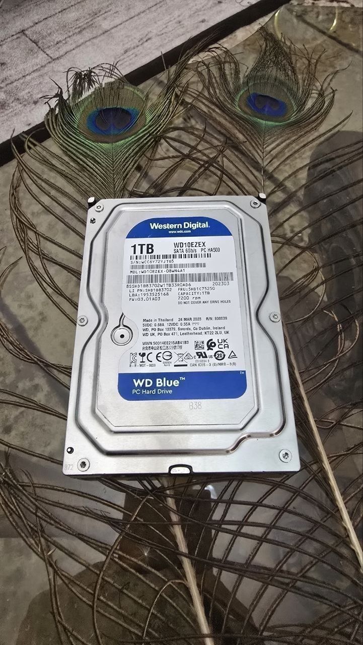 هارد 1ترابایت W.D BLUE 1T