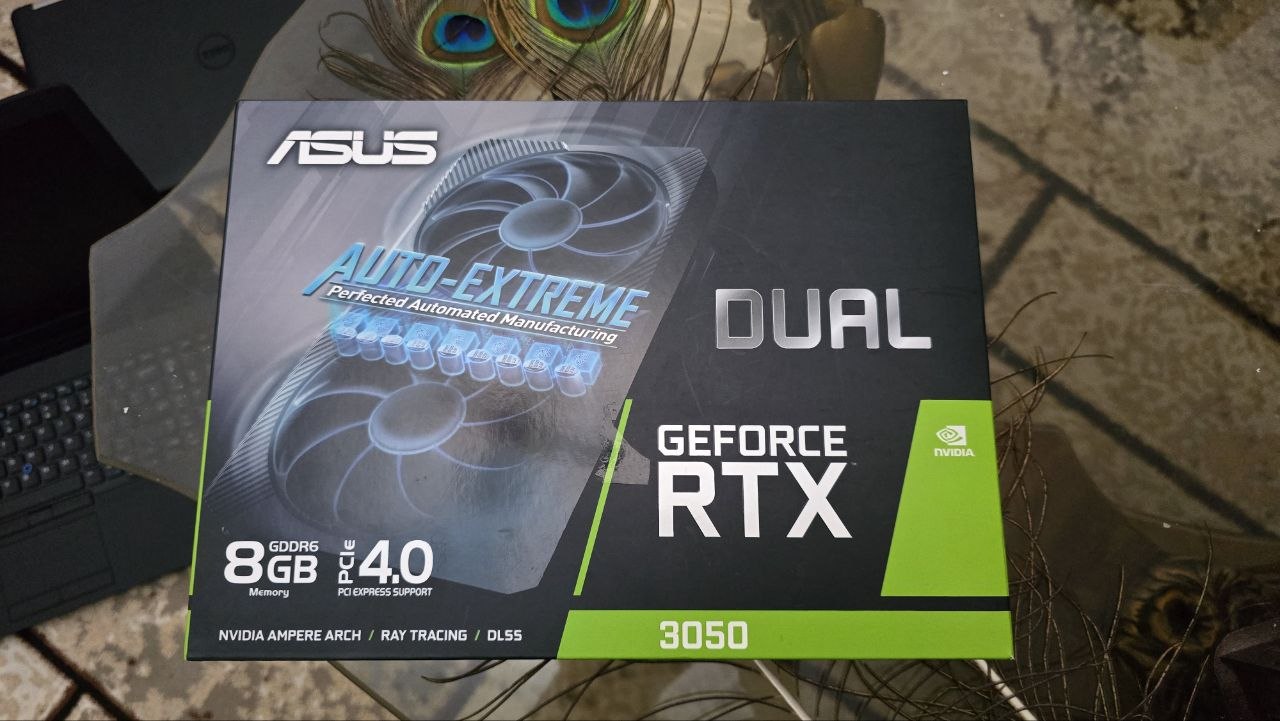 ASUS DUAL RTX3050 8G گرافیک