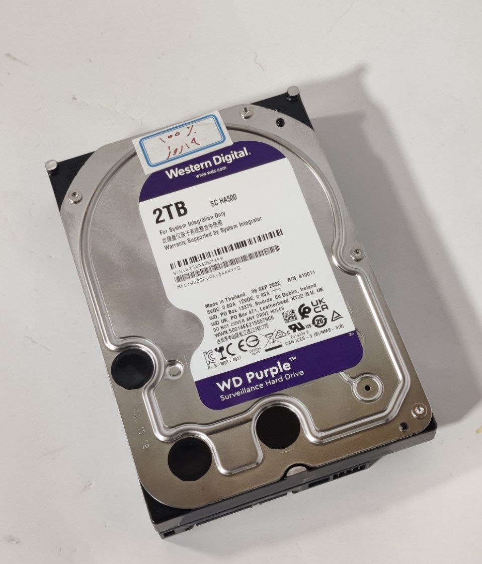 hdd 2t western digital purple هارد